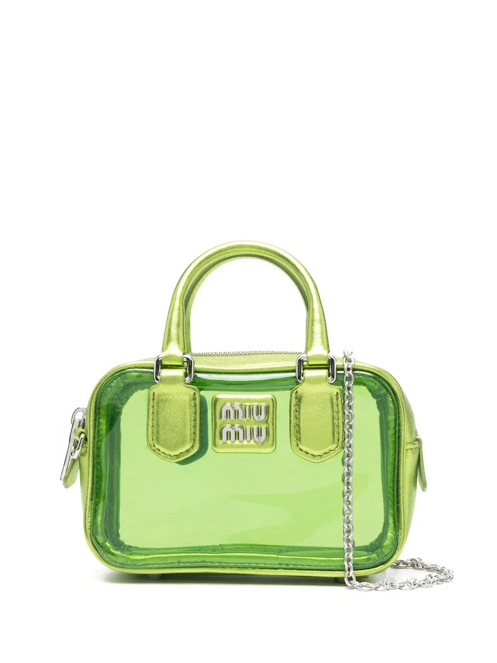 Miu Miu Mini Transparent Crossbody Bag Farfetch
