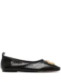 Tory Burch Eleanor ballerina shoes - Black