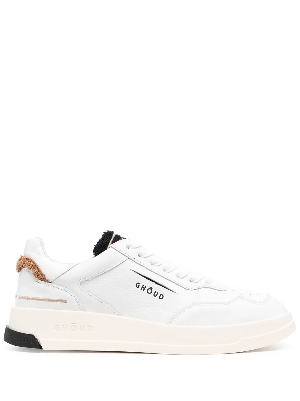 

GHŌUD side logo-print low-top sneakers - White