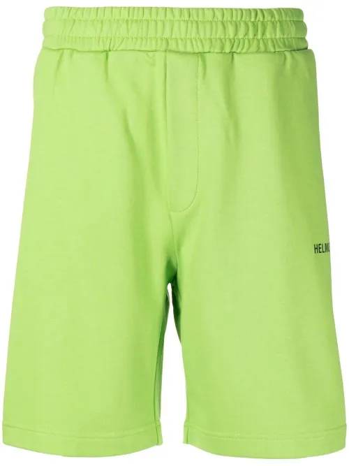Short de sport en coton à logo imprimé - Helmut Lang - Modalova