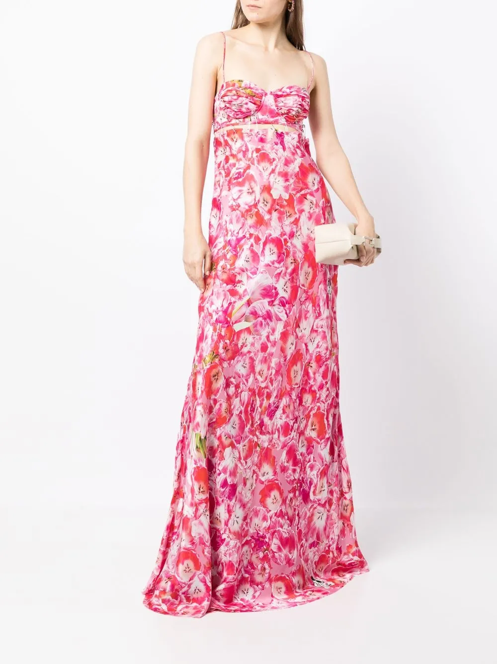 Natasha Zinko Onderjurk met print - Roze