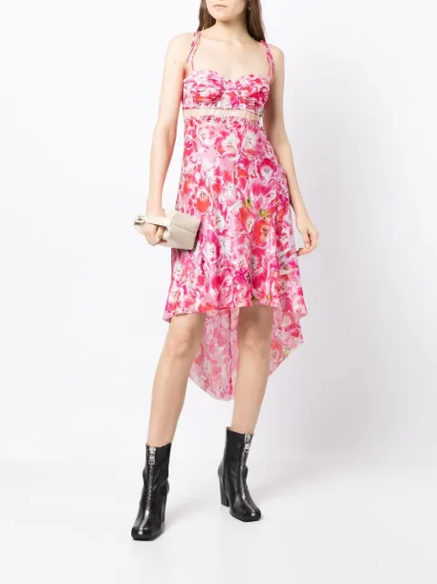 Natasha Zinko floral-print midi dress SS23D1NZ12533 - 0
