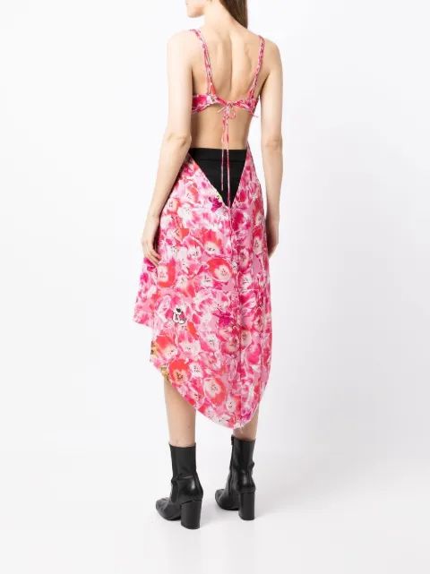 Natasha Zinko floral-print midi dress SS23D1NZ12533 - 2
