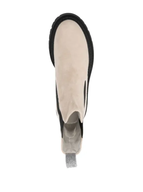 Lorena Antoniazzi 55mm slip-on leather boots A22216SC01A425 - 3