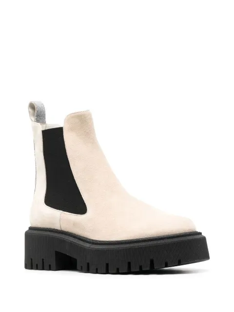 Lorena Antoniazzi 55mm slip-on leather boots A22216SC01A425 - 1