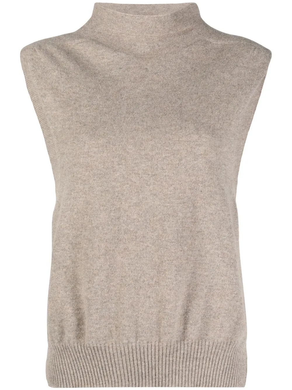 

Lorena Antoniazzi sleeveless cashmere top - Neutrals