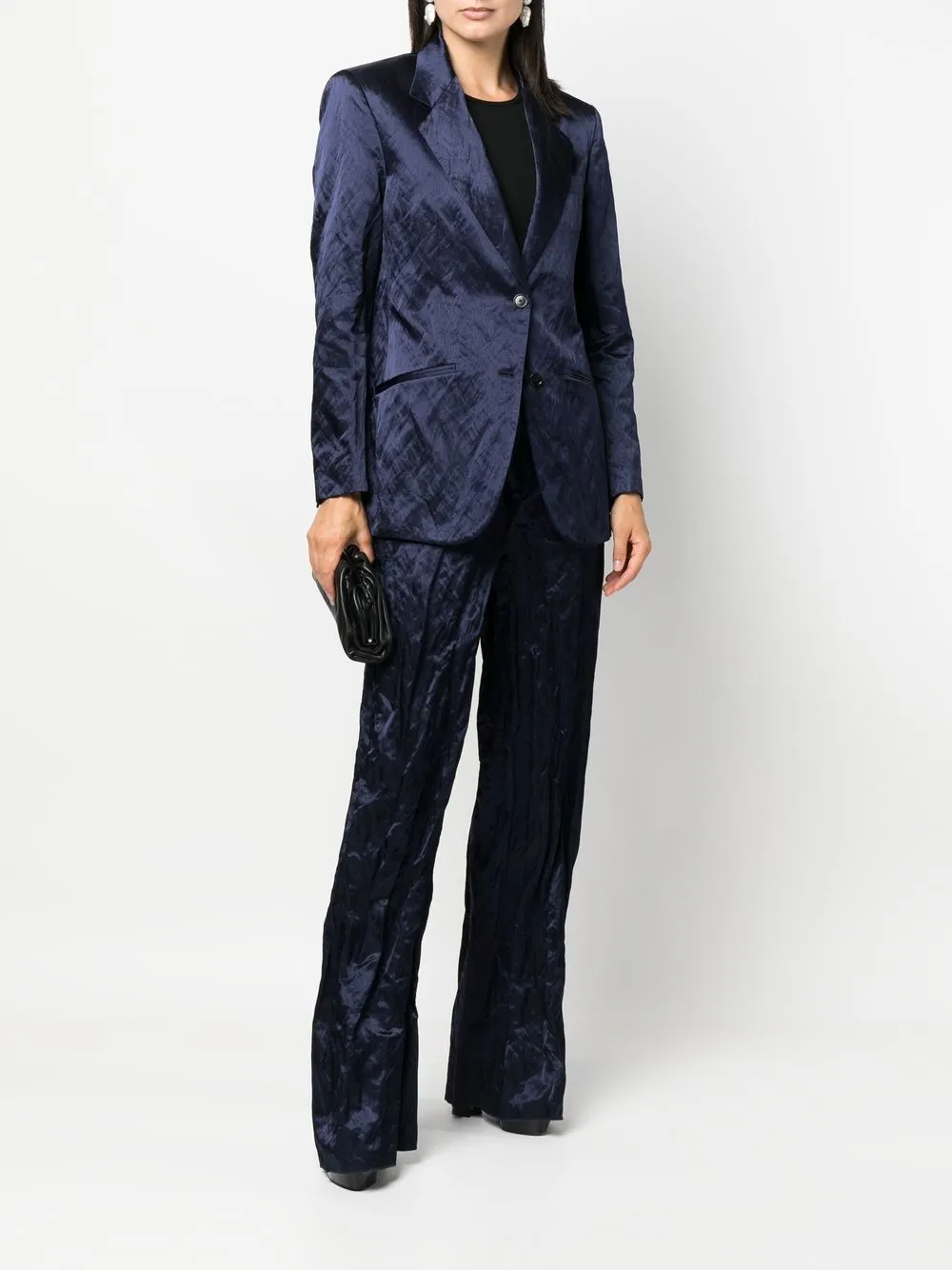 Del Core Broek met wijde pijpen - Blauw