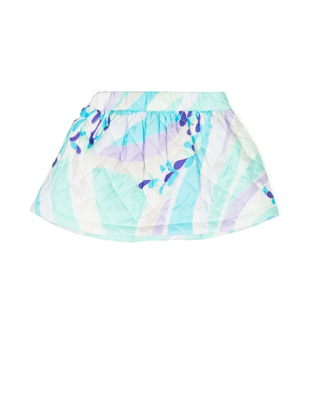 

PUCCI Junior graphic-print A-line skirt - Green