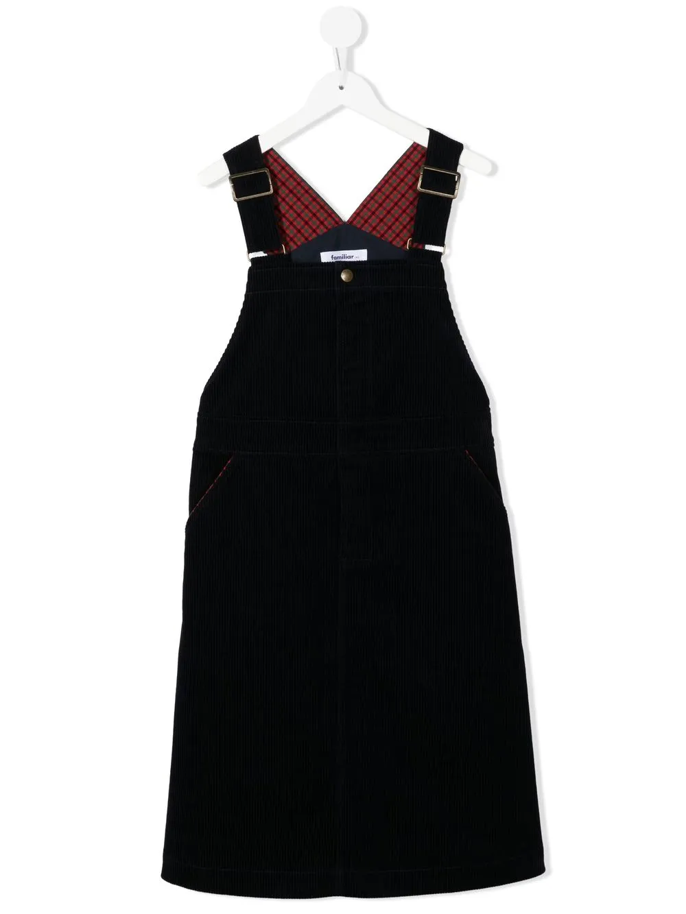 

Familiar corduroy sleeveless dress - Black