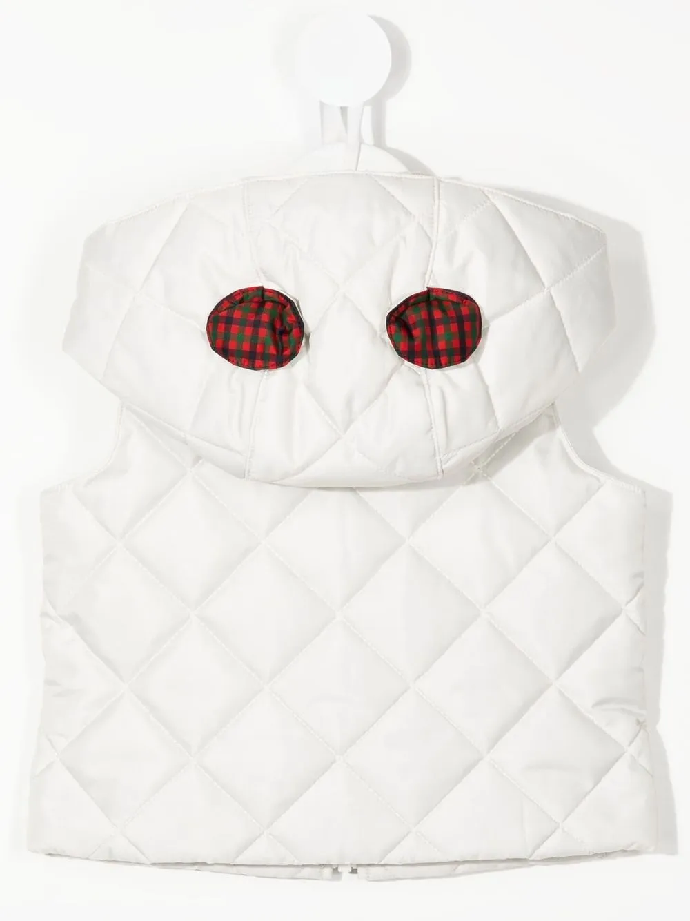 Familiar Bodywarmer met patch - Wit