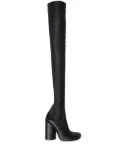 Burberry over-the-knee 110mm heel boots - Black