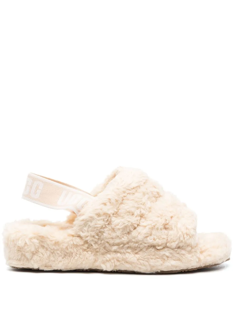 

UGG sandalias Fluff Yeah - Neutro