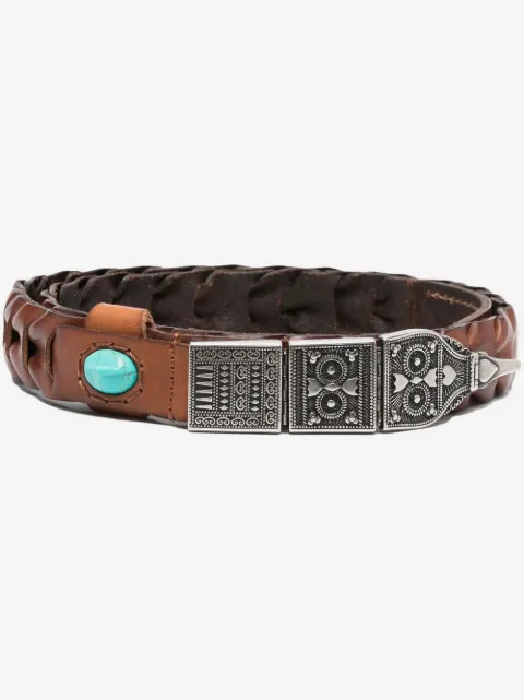 Fortela W-Tess turquoise-stone belt