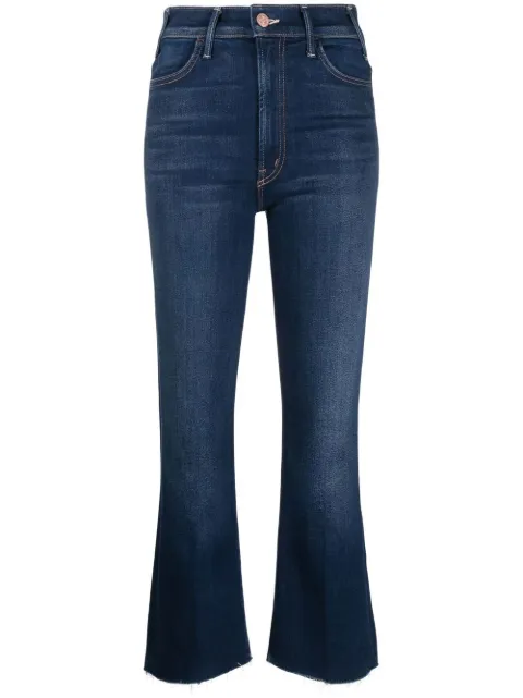 MOTHER The Hustler raw-hem jeans