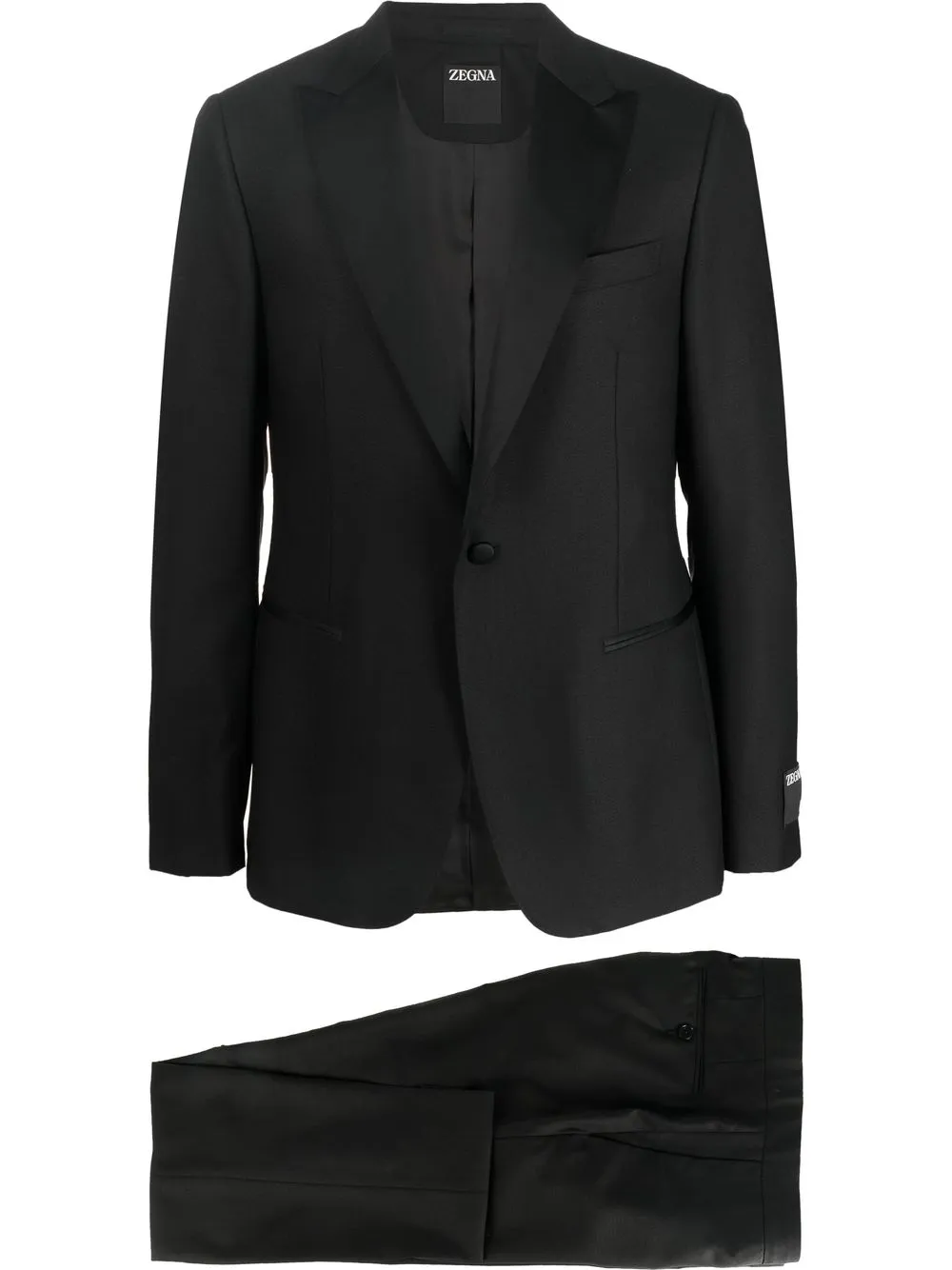 

Zegna two-piece dinner suit - Black