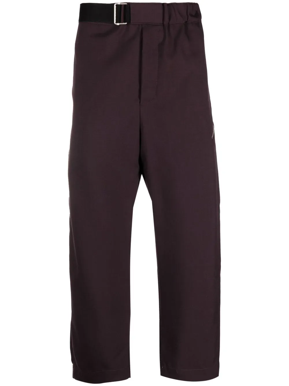 

OAMC Regs tapered-leg cropped trousers - Purple