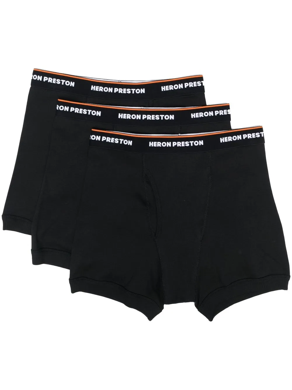 

Heron Preston logo-tape detail boxers - Brown