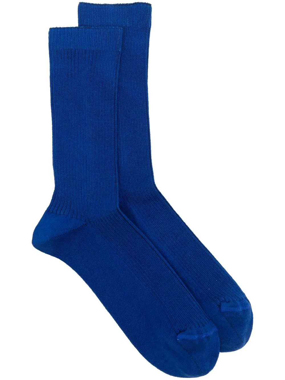 

Roseanna ribbed cotton socks - Blue