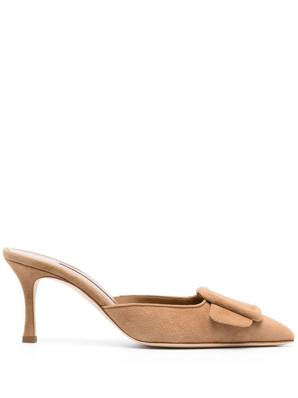 

Manolo Blahnik mules Maysale con tacón de 70mm - Marrón