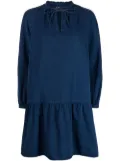A.P.C. Natalia cotton-blend dress - Blue