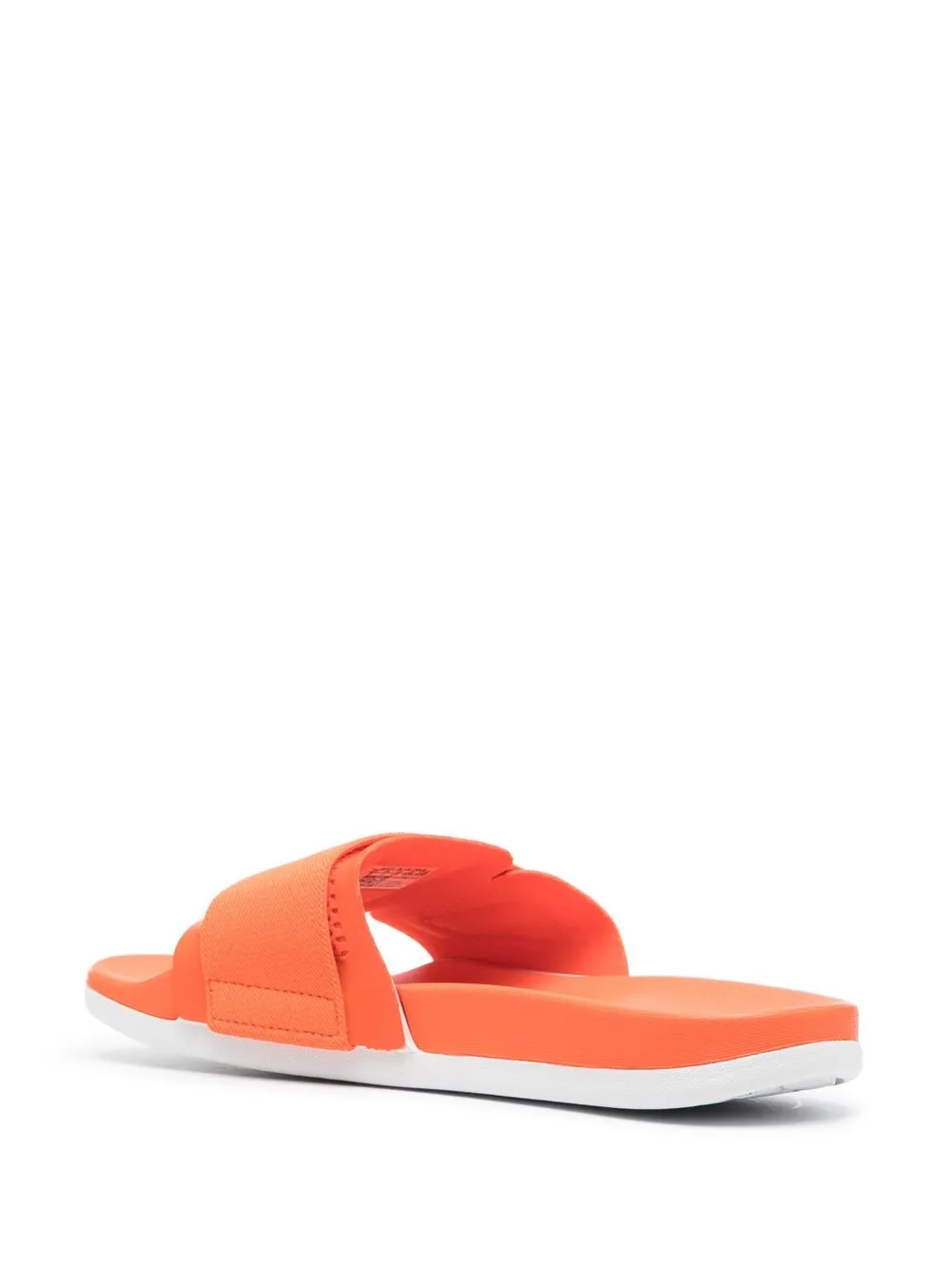 Adidas By Stella McCartney logo-strap Sliders | Orange