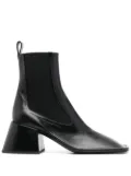 Jil Sander square-toe 65 Chelsea boots - Black