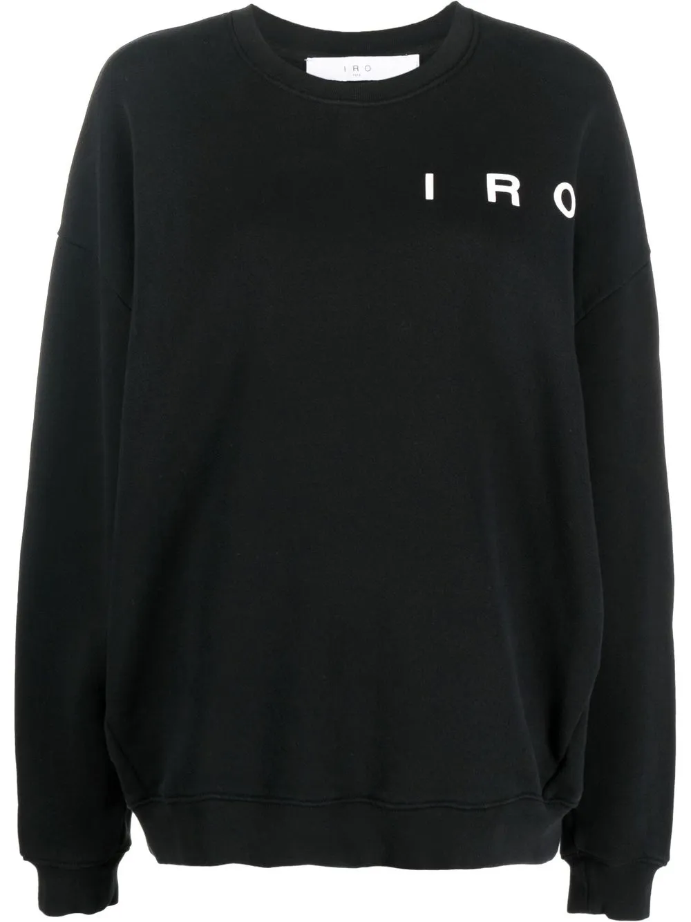 

IRO sudadera con logo estampado - Negro