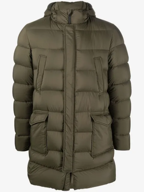 Herno padded hooded down coat