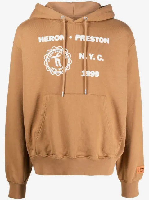 Heron Preston hoodie con estampado gráfico