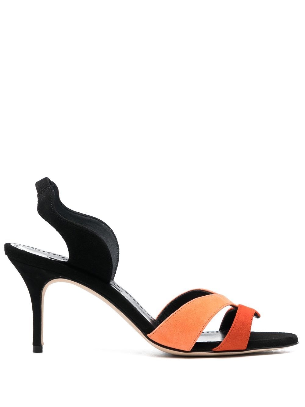 

Manolo Blahnik Fabio 70mm sandals - Black