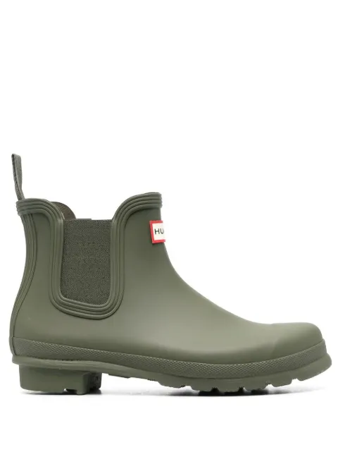 Hunter elastic-panels chelsea boots