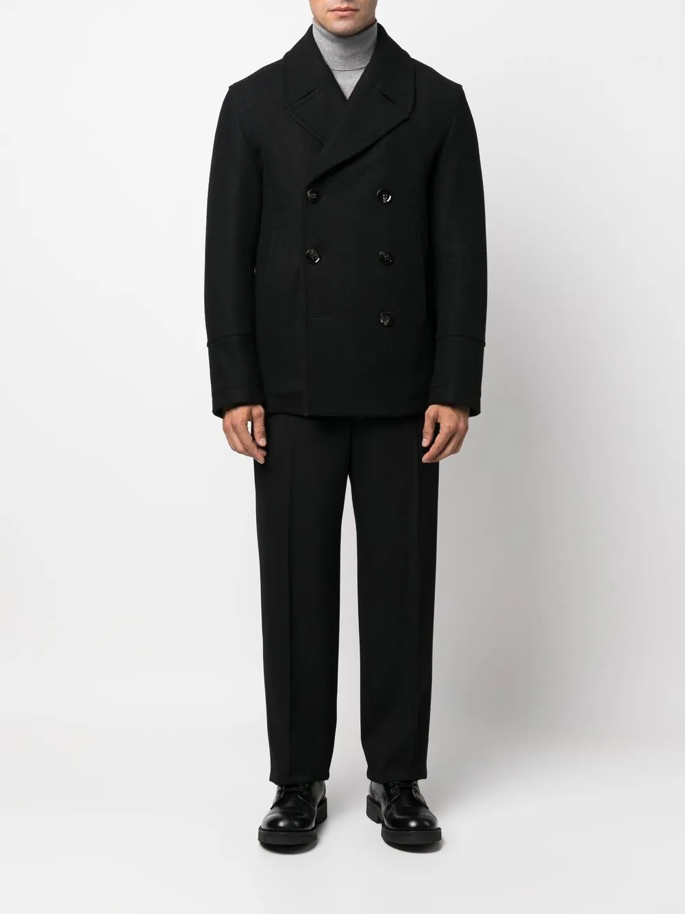 DONDUP doublebreasted Fitted Coat Farfetch