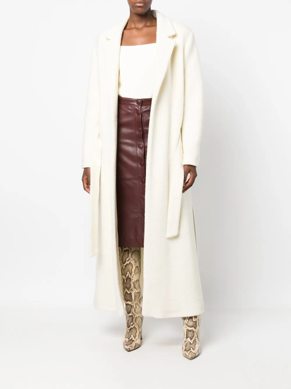 Federica Tosi square neck pullover jumper | Knitted Tops | Image 2