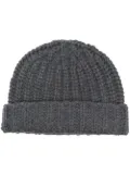 Liska Heidi cashmere chunky-knit beanie - Grey