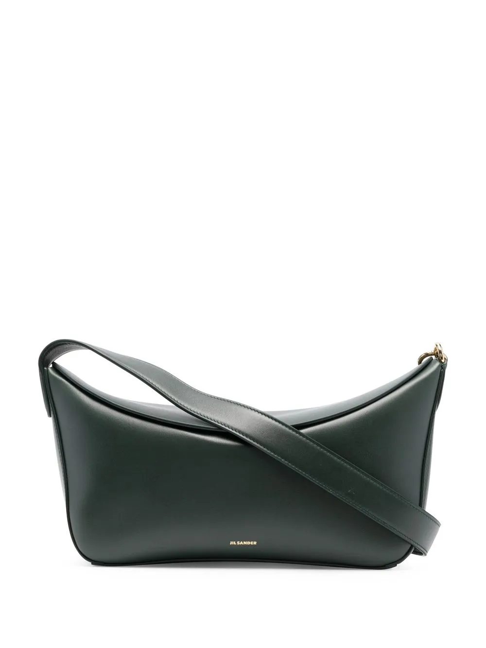 

Jil Sander bolsa de hombro con sello del logo - Verde