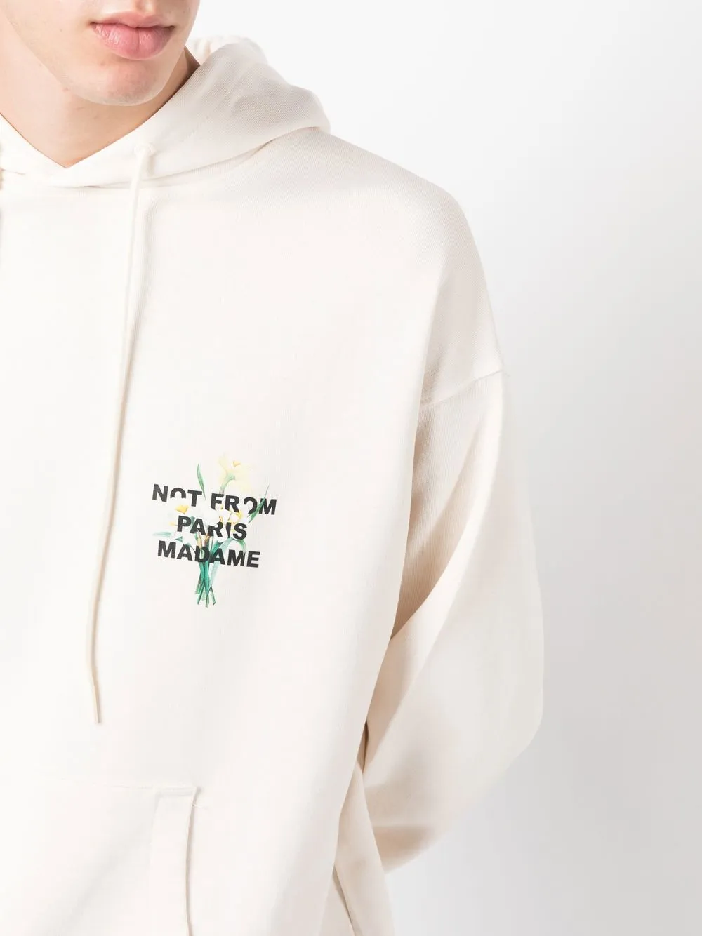 Drôle De Monsieur Not From Paris Madame graphic hoodie | Smart Closet