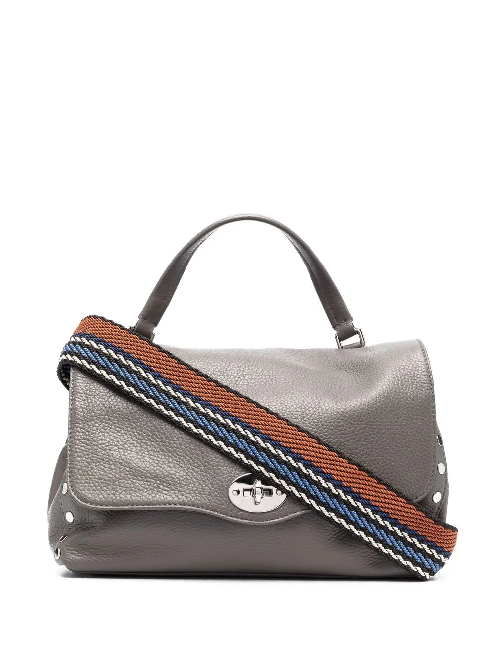 

Zanellato Postina® leather tote bag - Grey