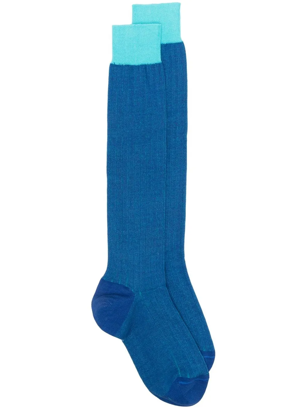 

Altea ribbed-knit mid-calf socks - Blue