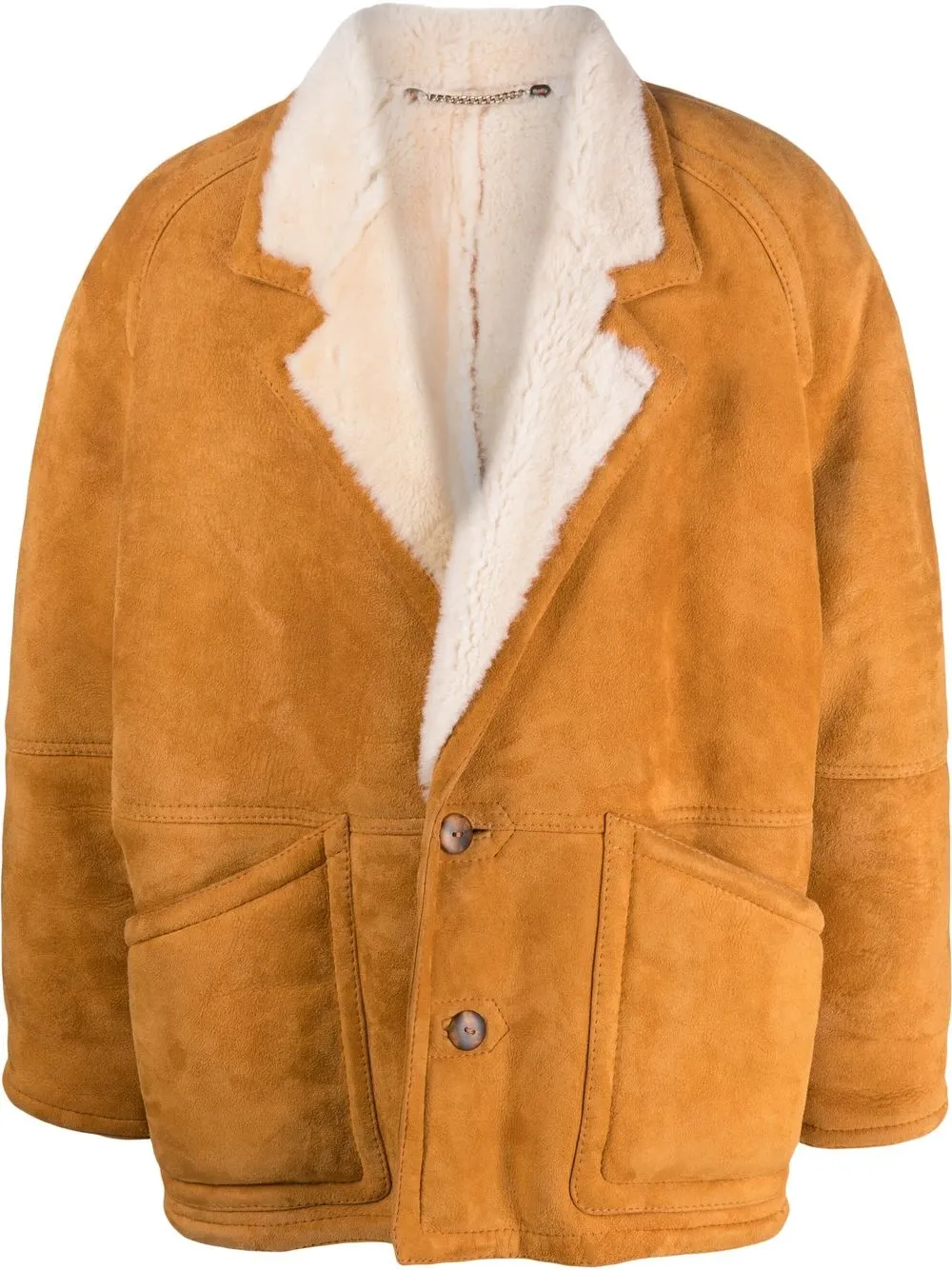 

A.N.G.E.L.O. Vintage Cult chamarra con botones 1980 - Neutro