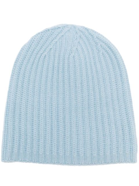 Liska rib-knit beanie hat