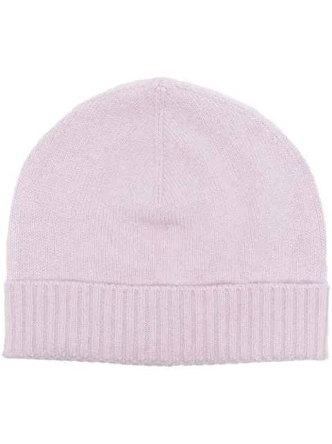 Liska ribbed-edge beanie hat