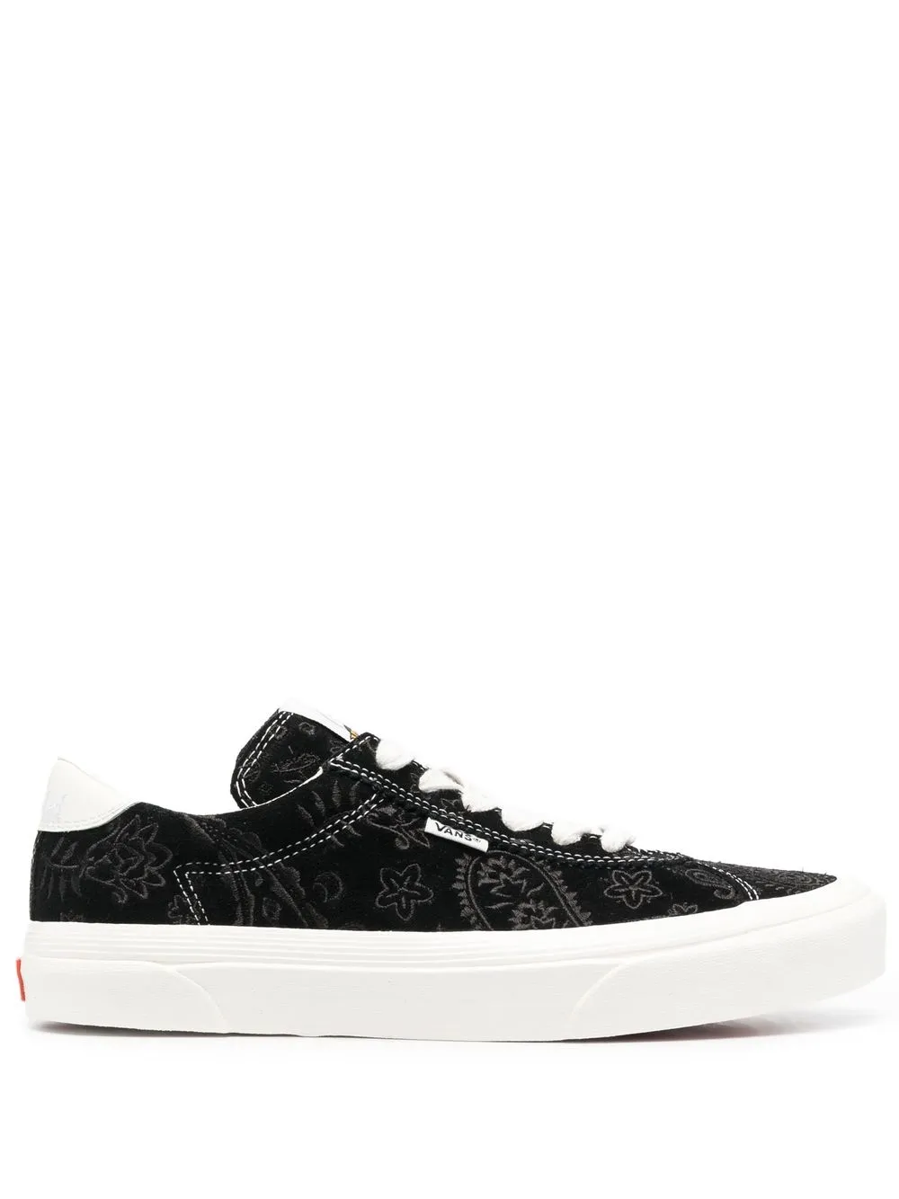 

Vans tenis bajos con estampado de cachemira - Negro