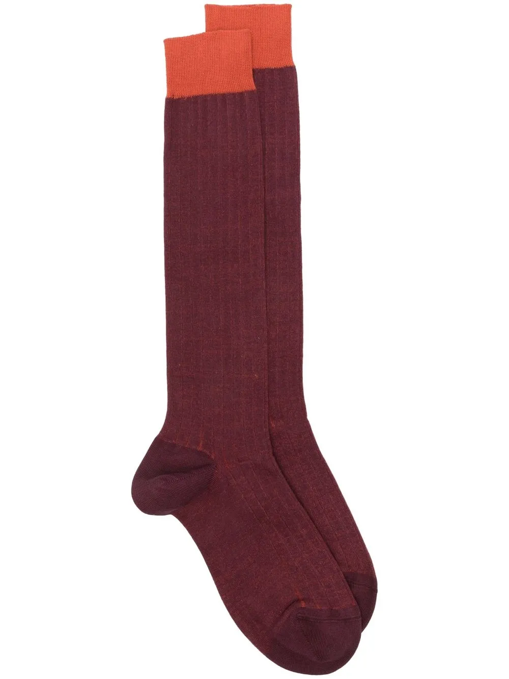 

Altea ribbed-knit mid-calf socks - Purple