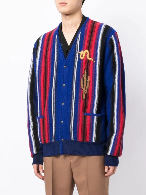 TOGA VIRILIS Rib knit cardigan | hartwellspremium.com