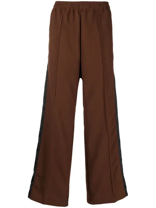 Pantalon droit à rayures latérales - Toga Virilis - Modalova