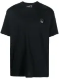 Raf Simons X Fred Perry logo-patch short-sleeved T-shirt - Black