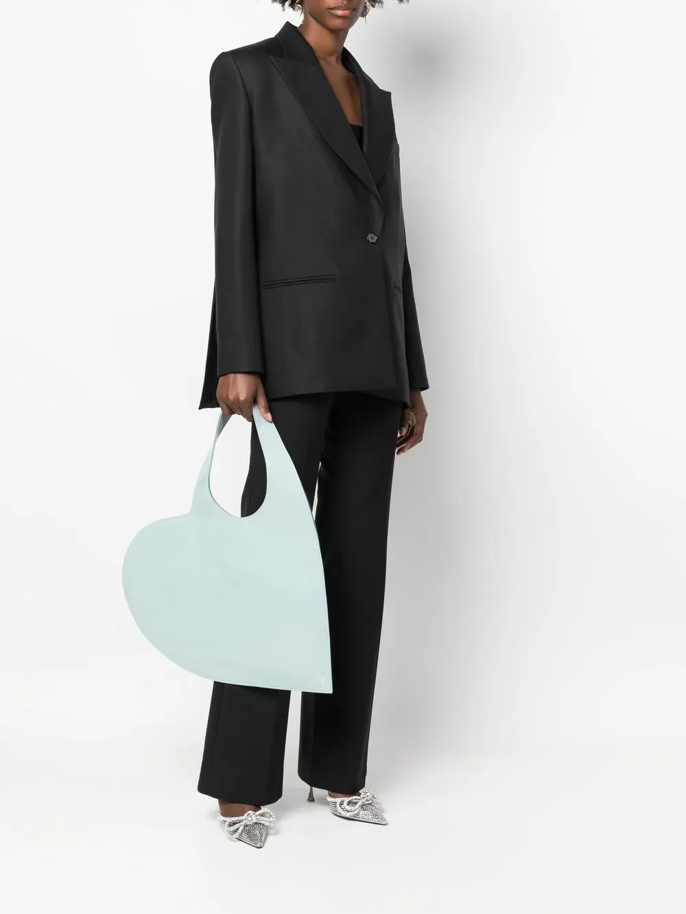 Coperni heartshape Leather Tote Bag Farfetch