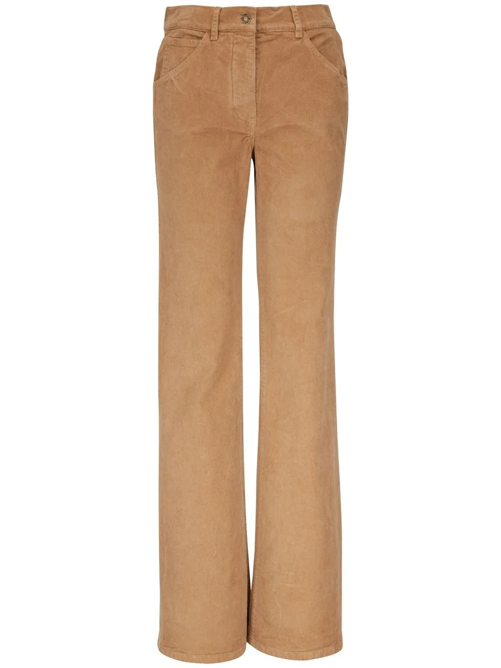 

Nili Lotan straight flared-leg trousers - Neutrals