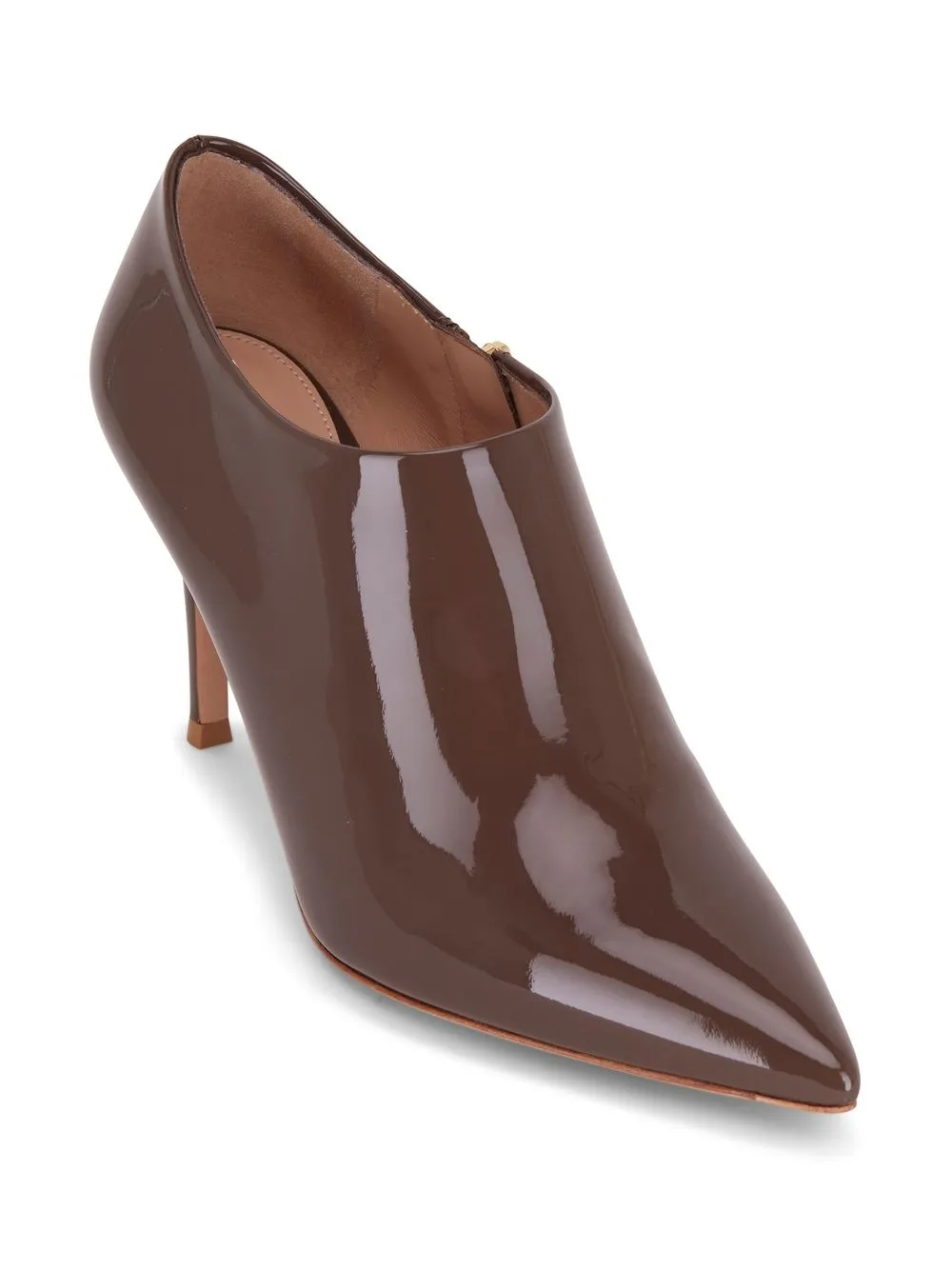 Gianvito Rossi Lakleren laarzen - Bruin