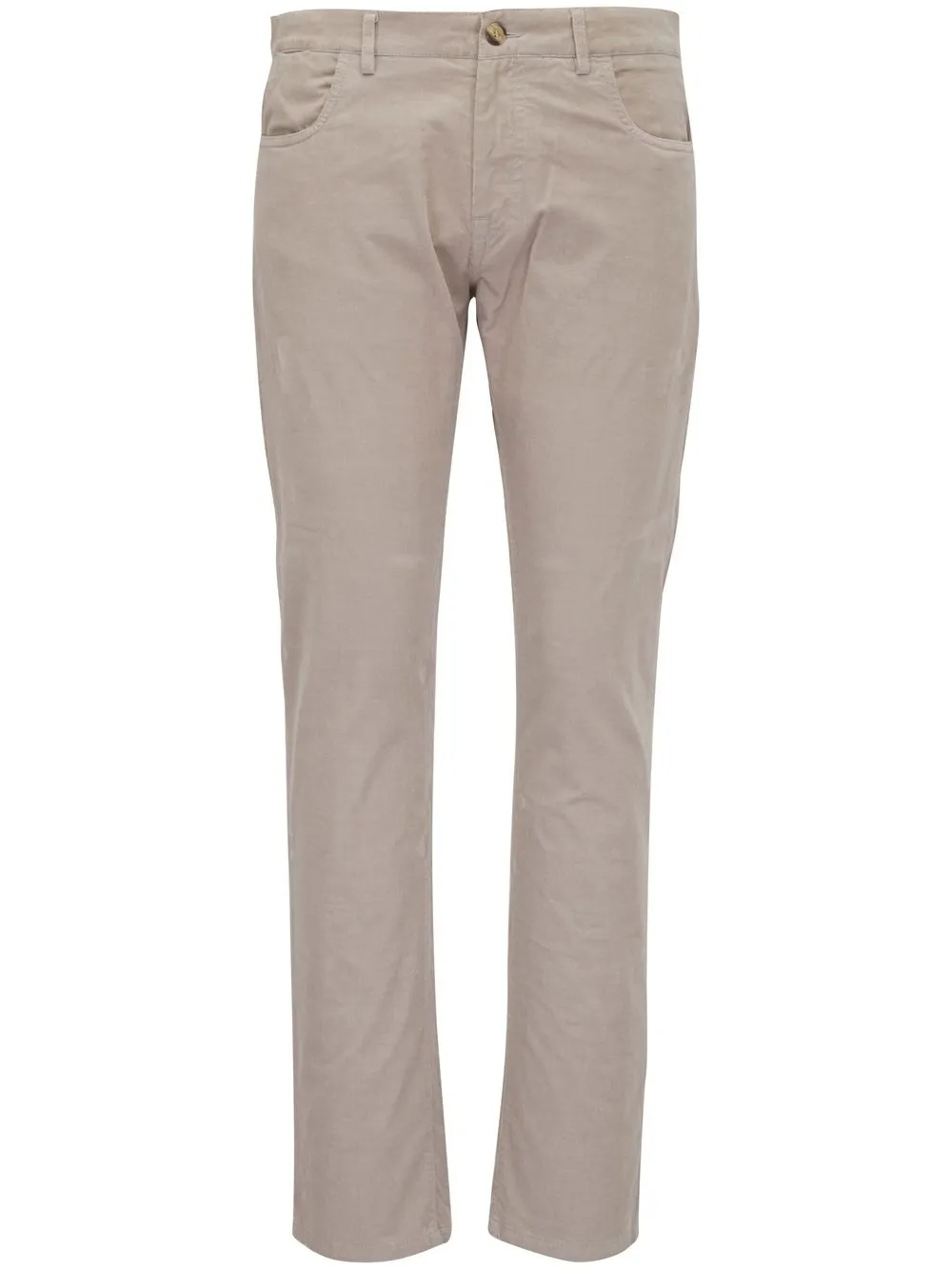 

Canali cotton-strech straight-leg trousers - Neutrals